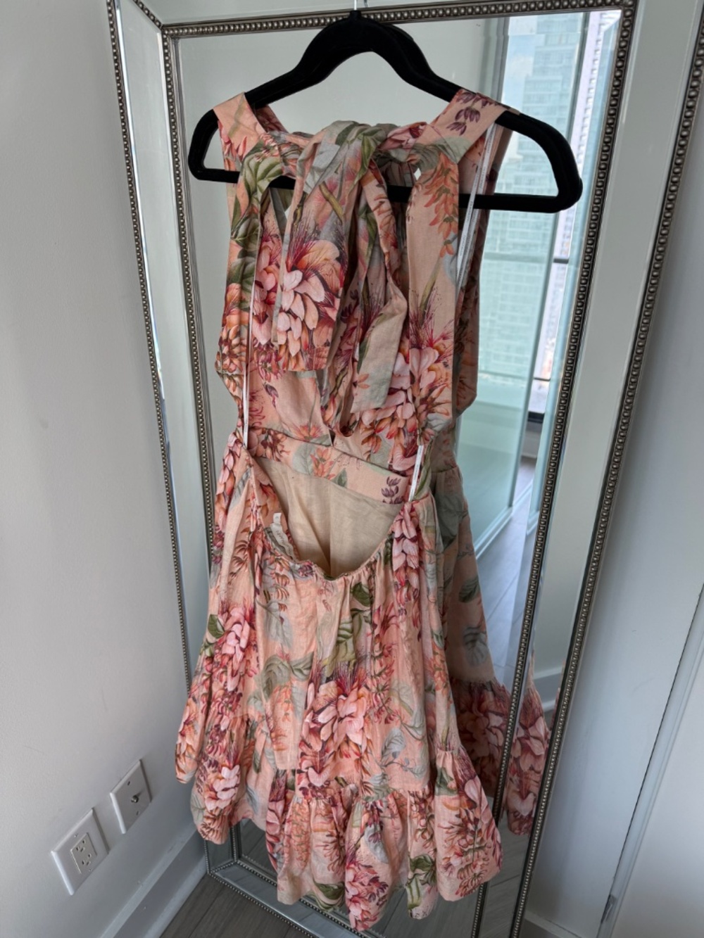 Zimmermann Linen Mini Dress - Picture 2 of 7